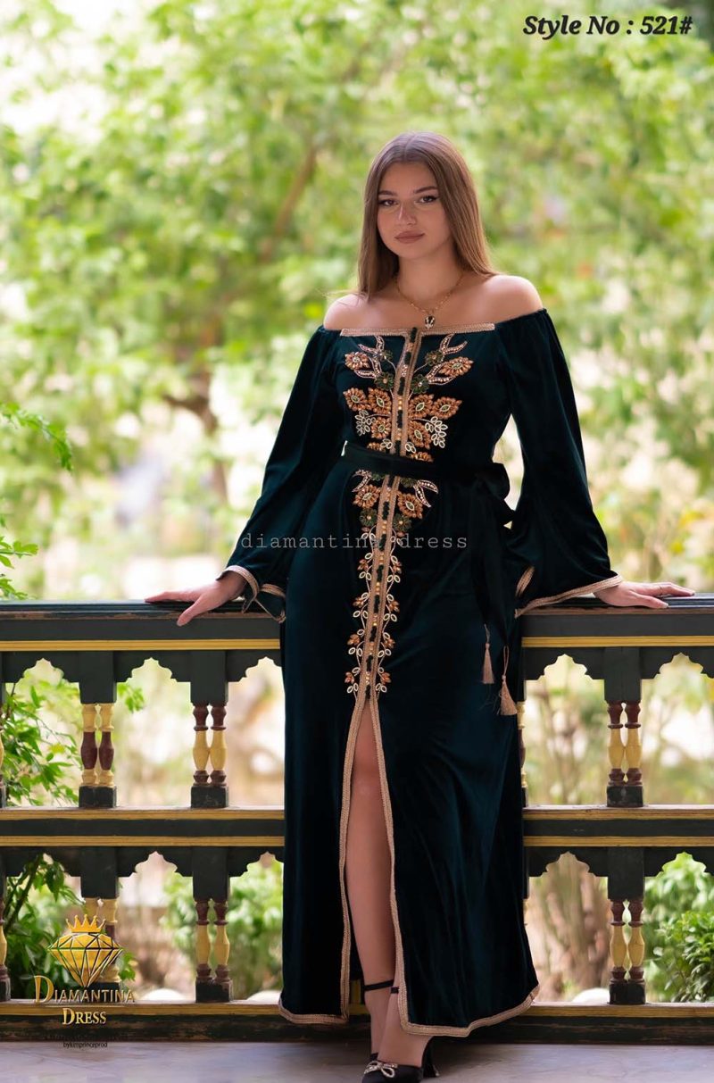 Robe Caftan Aida code 521